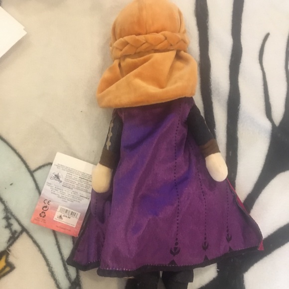 Disney Parks Anna Plush Doll Frozen NWT - Picture 2 of 2